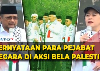 [FULL] Pernyataan Pejabat Negara di Aksi Bela Palestina Lintas Agama di Monas