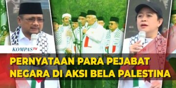 [FULL] Pernyataan Pejabat Negara di Aksi Bela Palestina Lintas Agama di Monas
