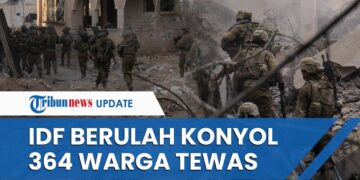 ISRAEL AKUI TELAH MEMBUNUH 364 WARGA SENDIRI