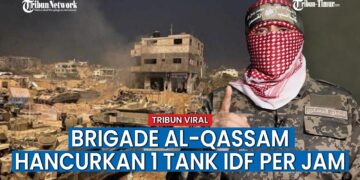 BRIGADE AL-QASSAM HANCURKAN 72 TANK IDF DALAM 3 HARI