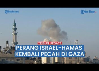 ISRAEL KEMBALI MENYERANG GAZA