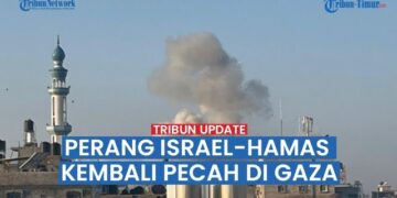 ISRAEL KEMBALI MENYERANG GAZA