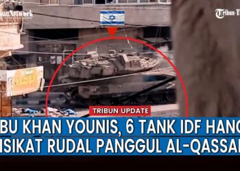 SERBU KHAN YOUNIS, 6 TANK HANCUR DISERANG BRIGADE AL-QASSAM
