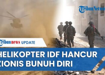 HELIKOPTER ISRAEL HANCUR, DAN IDF BANYAK YANG BUNUH DIRI