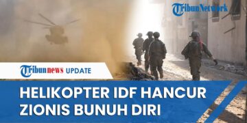 HELIKOPTER ISRAEL HANCUR, DAN IDF BANYAK YANG BUNUH DIRI