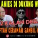 JAWABAN TERHADAP TUDINGAN ANIES DIDUKUNG WAHABI