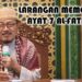 PENJELASAN TENTANG LARANGAN MEMOTONG AYAT 7 SURAT AL-FATIHAH