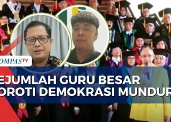 SEJUMLAH GURU BESAR SOROTI DEMOKRASI MUNDUR