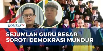 SEJUMLAH GURU BESAR SOROTI DEMOKRASI MUNDUR