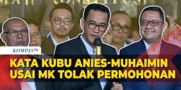 KOMENTAR KUBU ANIES-MUHAIMIN USAI MK TOLAK GUGATAN