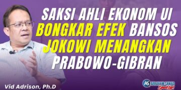 SAKSI AHLI EKONOMI BONGKAR EFEK BANSOS DI SIDANG MK