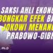 SAKSI AHLI EKONOMI BONGKAR EFEK BANSOS DI SIDANG MK
