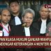 TANGGAPAN KUASA HUKUM GA-FUD USAI MENDENGAR KETERANGAN 4 MENTERI