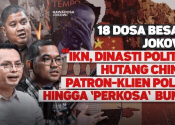 18 DOSA BESAR JOKOWI: NAWA CITA MENJADI NAWA DOSA