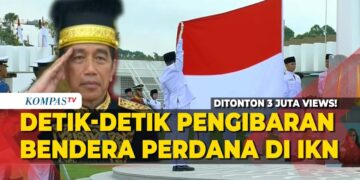 DETIK-DETIK PENGIBARAN BENDERA MERAH PUTIH 2024