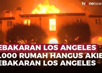 KEBAKARAN LOS ANGELES BAK NERAKA
