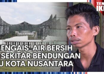“MENGAIS” AIR BERSIH DI SEKITAR IKN