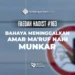 AKIBAT MENINGGALKAN AMAR MAKRUF NAHI MUNGKAR