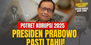 MAHFUD: KORUPSI BARU TERKENDALI, KORUPSI LAMA TERKENDALA